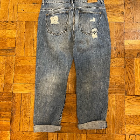 Zara Basic Mid Rise Denim - Picture 2 of 2